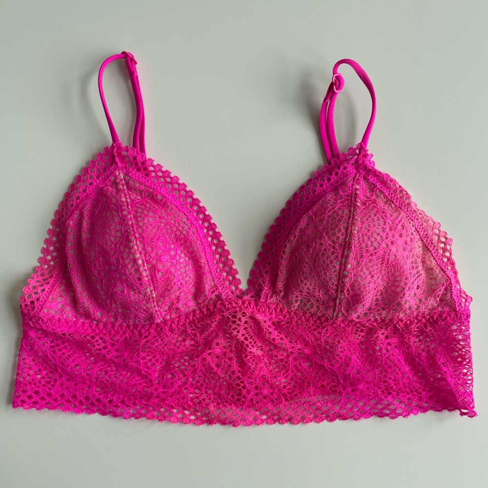 Victoria’s Secret Neon Pink Bralette - Size XS